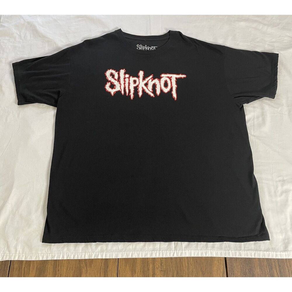 Slipknot Logo T-shirt Black Size 2XL